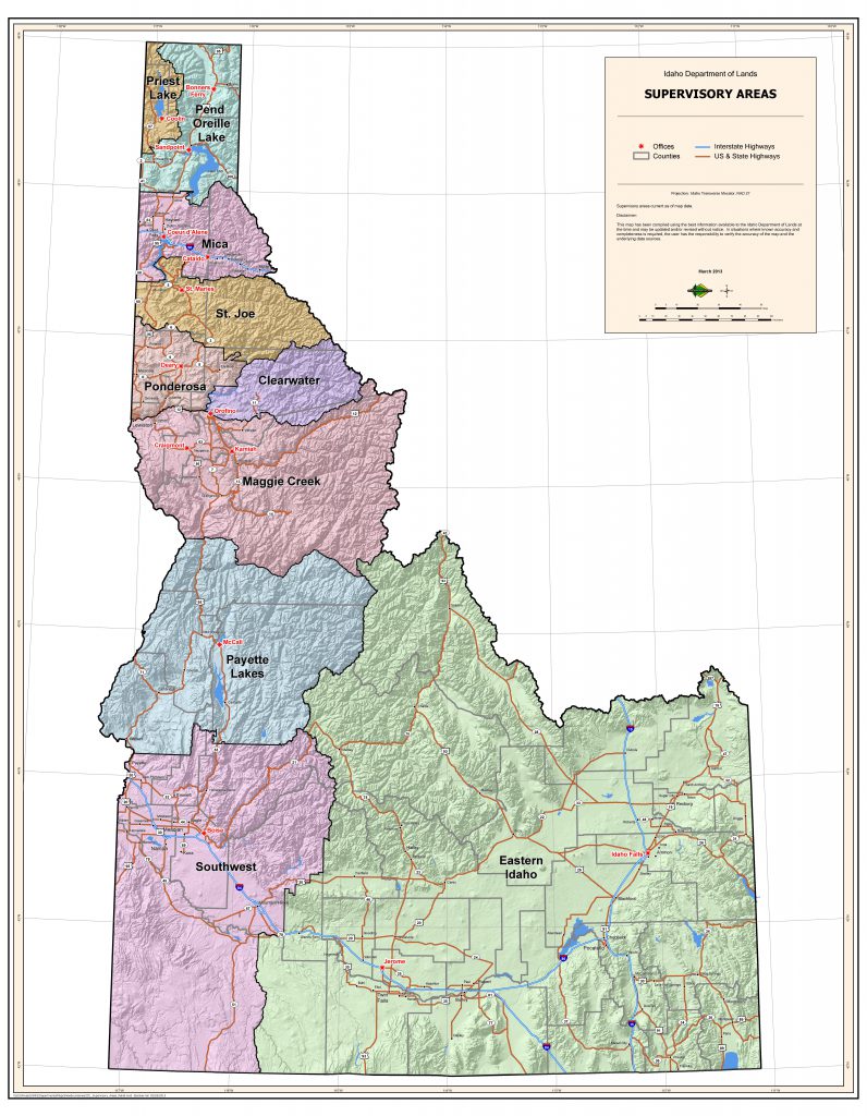 IDL office locations map