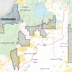 Rangeland Fire Protection Association Weiser River Vicinity Map