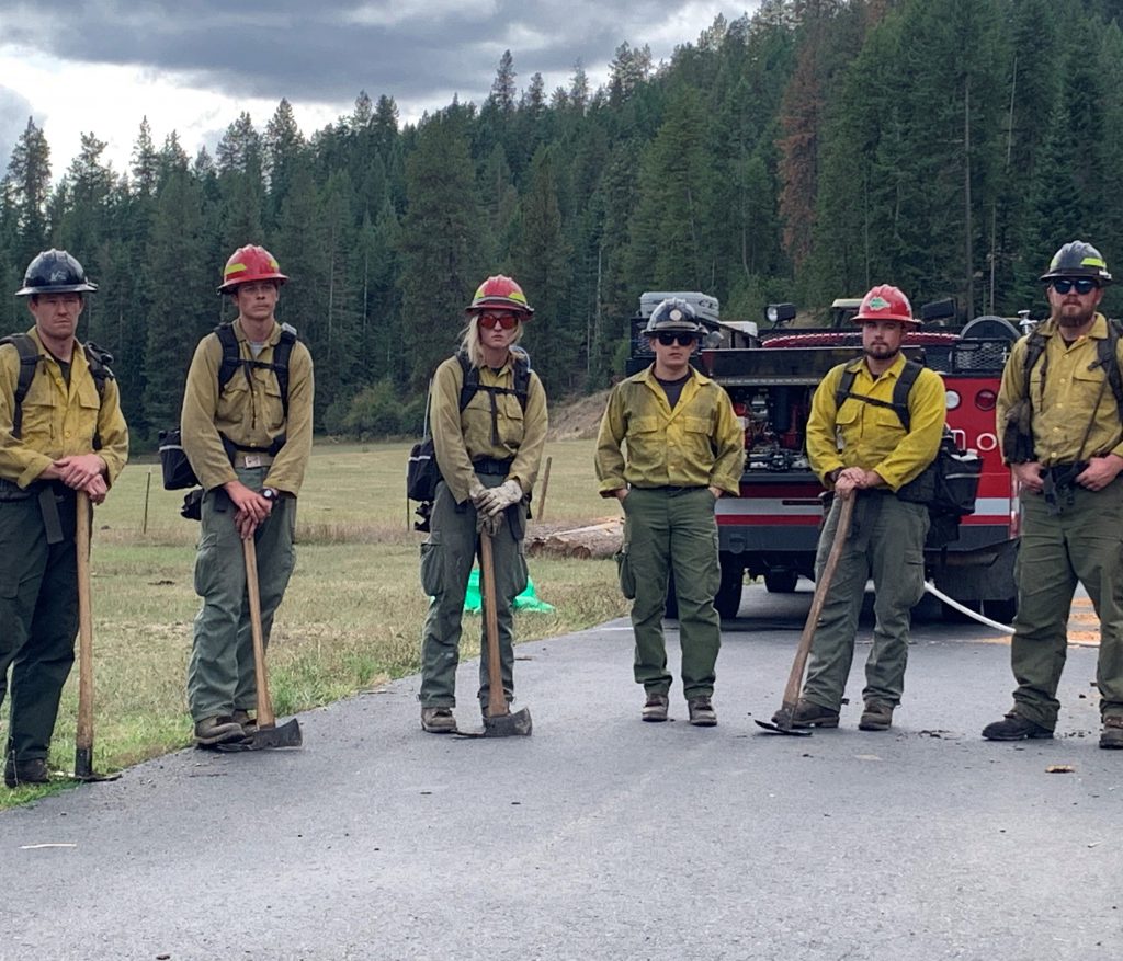 Photo of firefighters