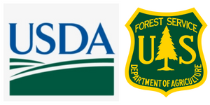 USDA / Forest Service logos