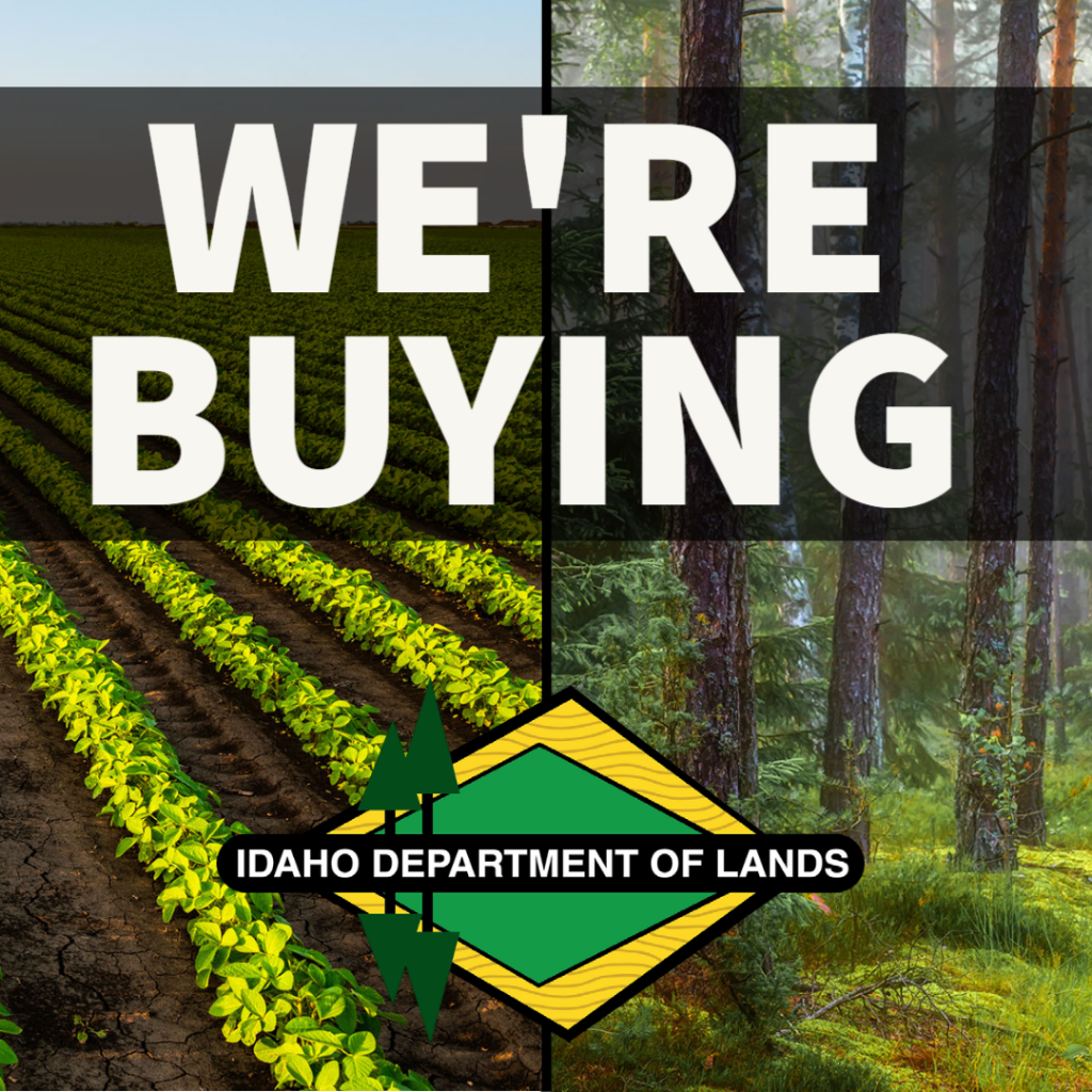 We're Buying Farmland Banner