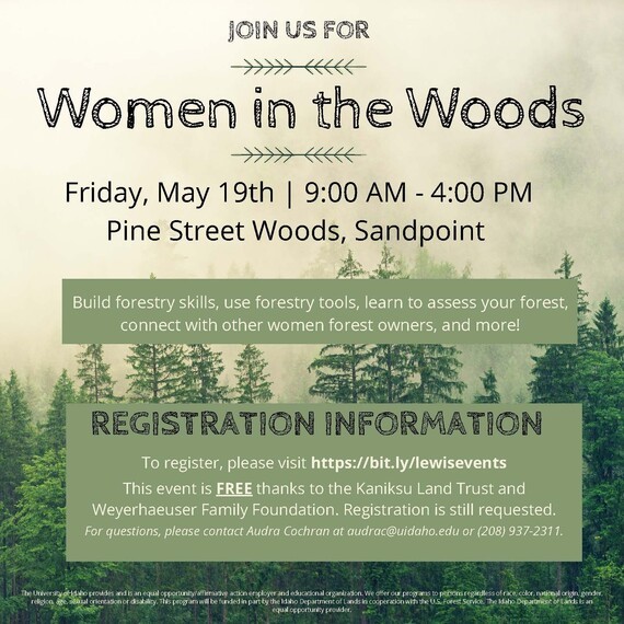 Women in the Woods Forestry Training