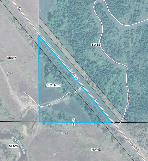 Pierce Creek - map